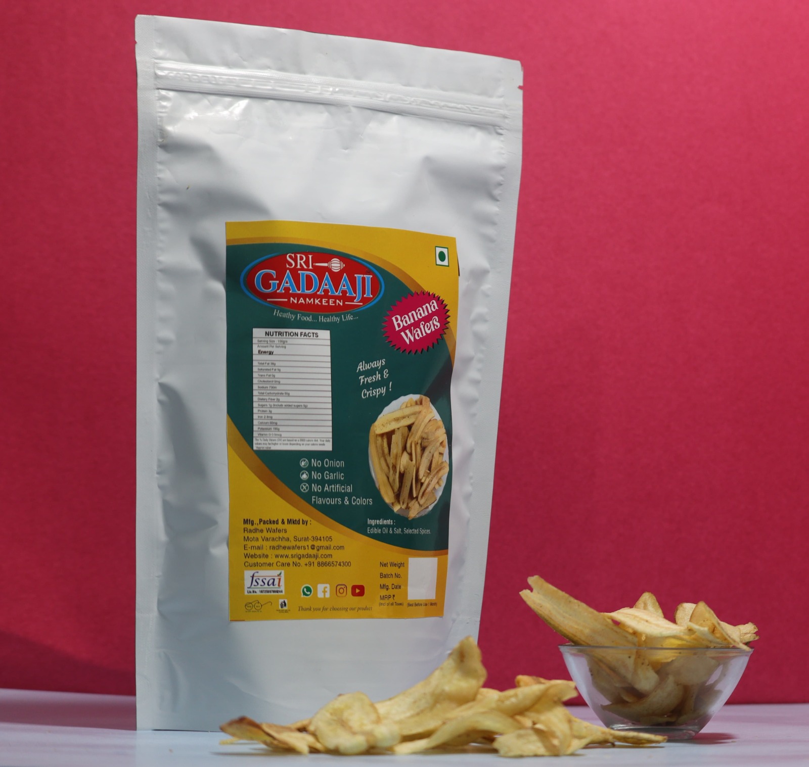 Banana Wafer  250gm